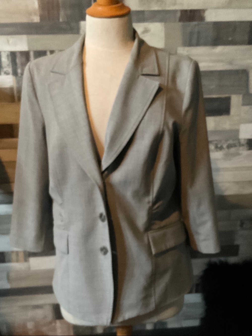 Chateau Light Gray Tailored Women's Blazer